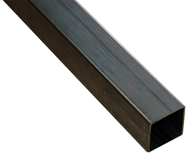 Tube carré acier verni 16 x 16 mm, 1 m