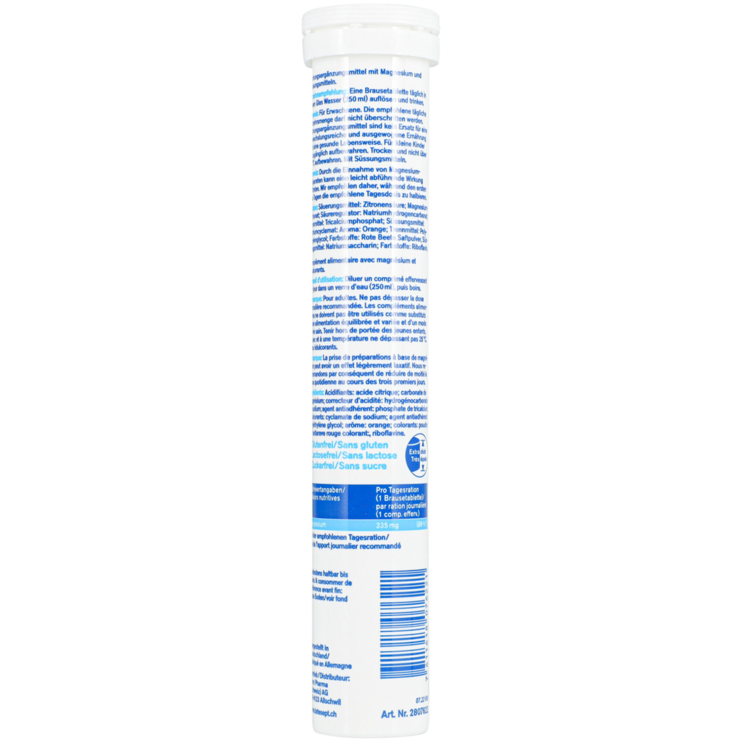Tetesept Magnesium Brausetabletten 17 Stück