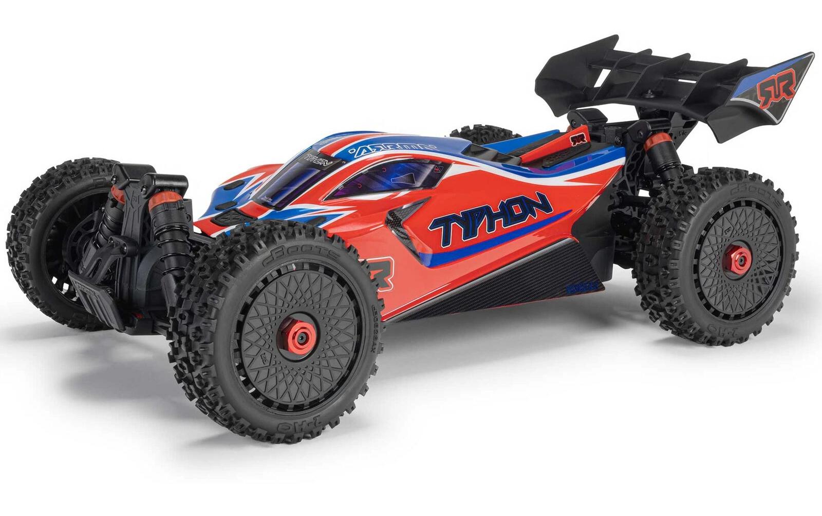 Buggy Typhon MEGA 665, Rot 1:8, ARTR<br>Off-Road 4 x 4 Buggy mit Brushed Motor
