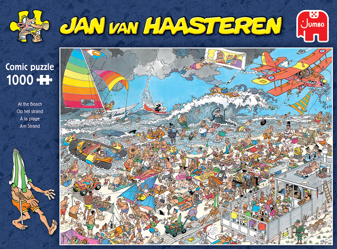 Jan Van Haasteren - At the Beach (1000 brikker)