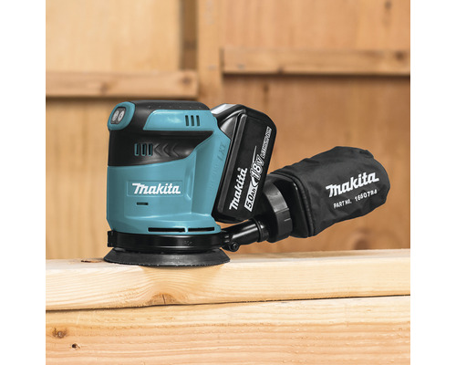 Makita DBO180Z 18V accu excentrische schuurmachine, zonder accu en lader