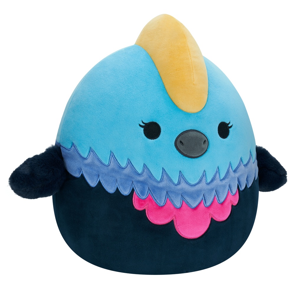 Original Squishmallows 30cm Melrose der Kasuar Plüschtier