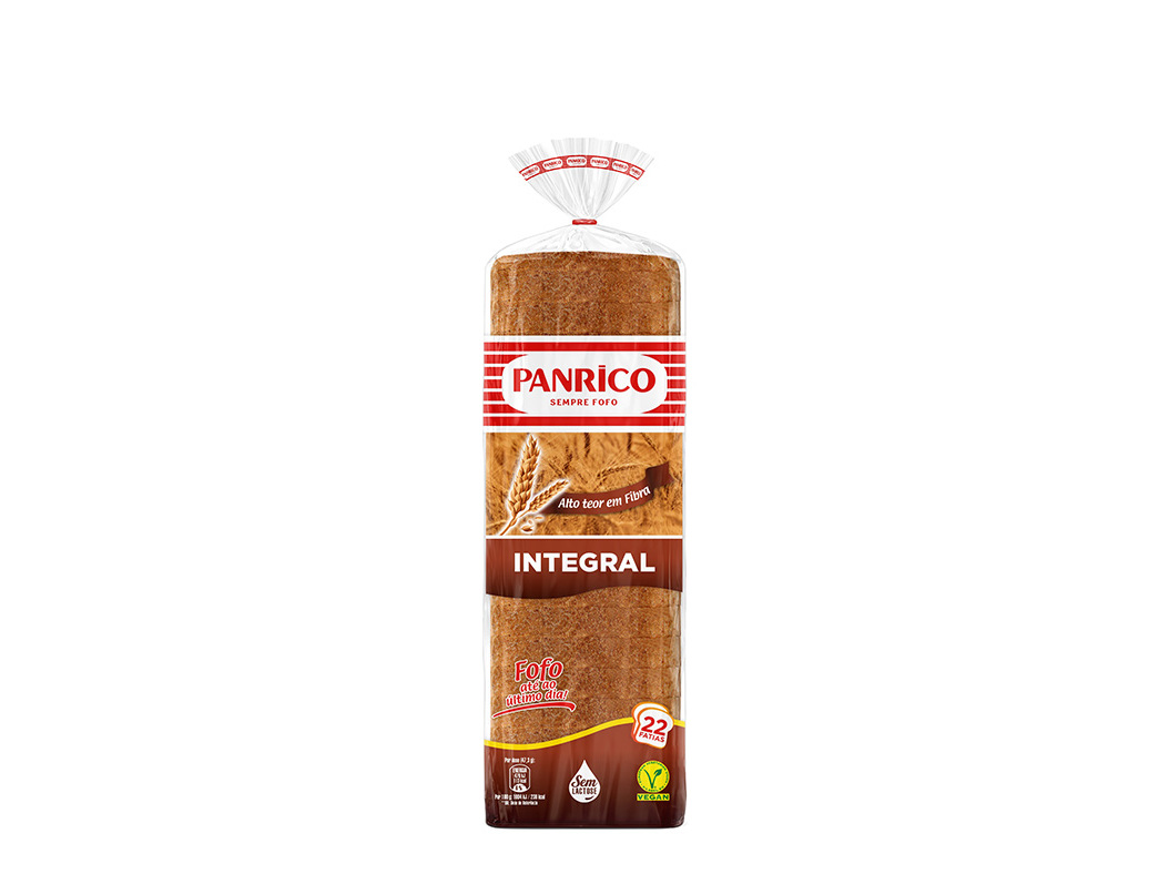 PÃO PANRICO FORMA INTEGRAL RECEITA ECONÓMICA 520G