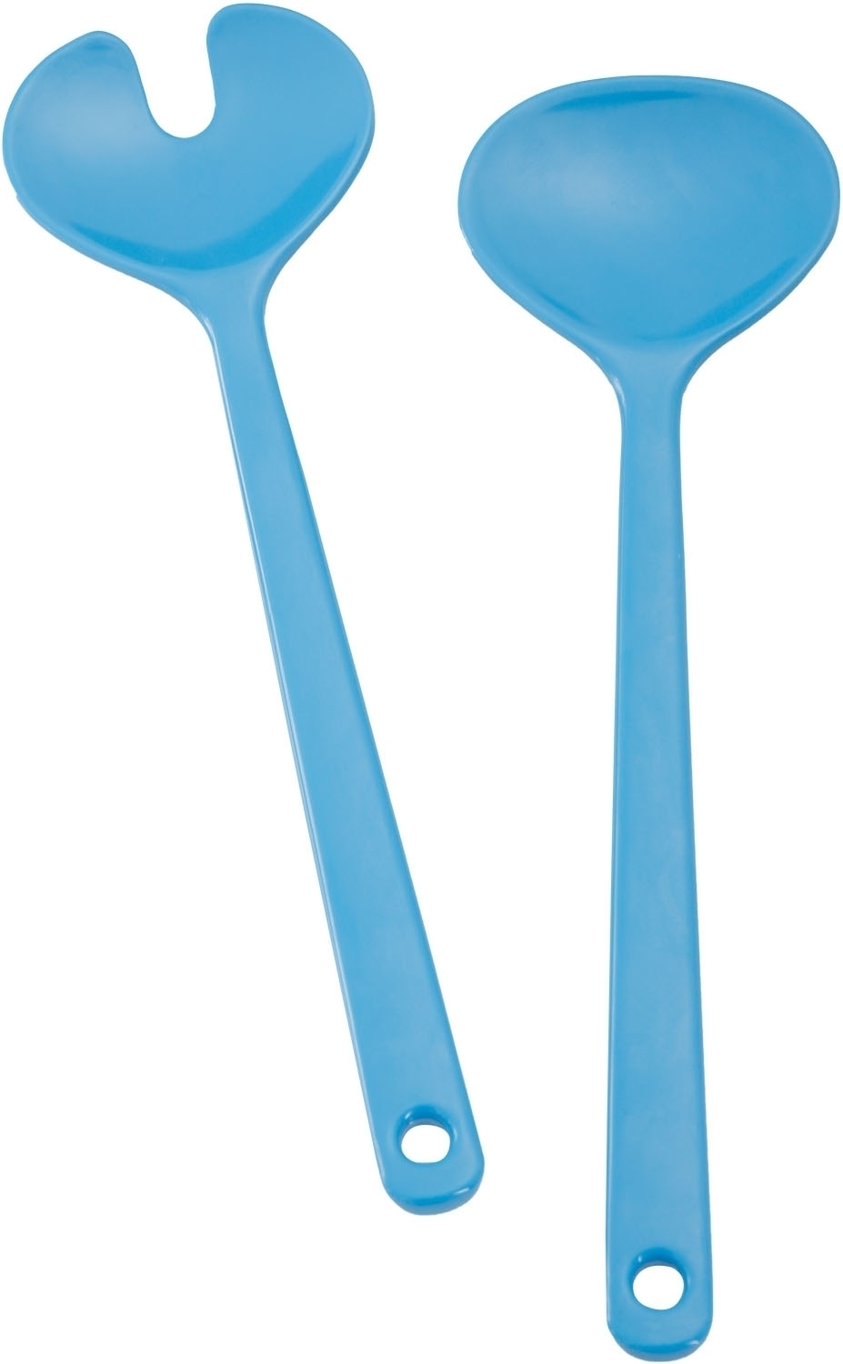 Brunner Salatbesteck 2 tlg. azurblau