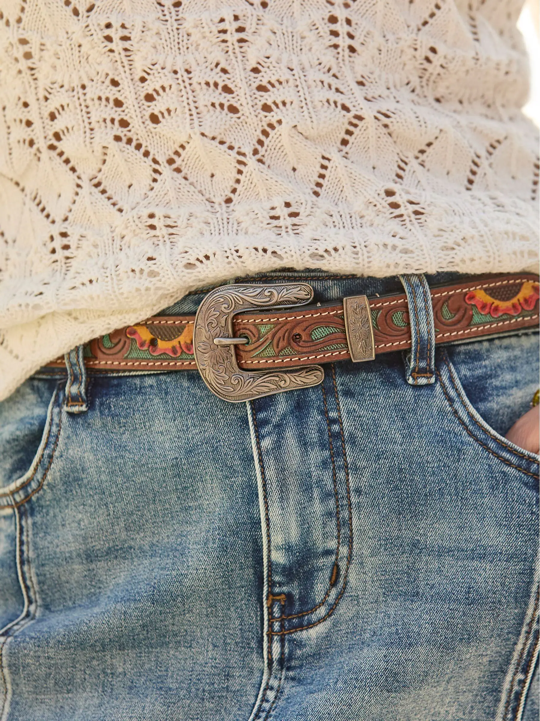 Joe Browns Laser Detail Western Belt