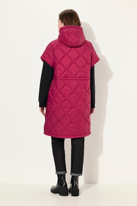 HYPRAR Steppweste, Tunnelzug, 2-Wege-Zipper, recycelt