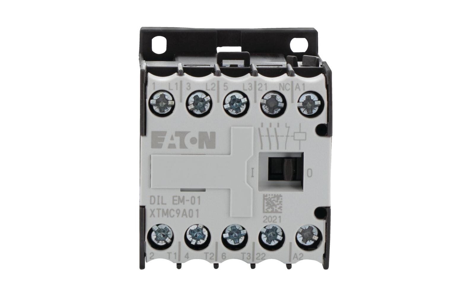Schütze DILEM-01, 1Ö, 9 A 230 V, 3-Pol9A Schütze für 230 V AC Steuerspannung