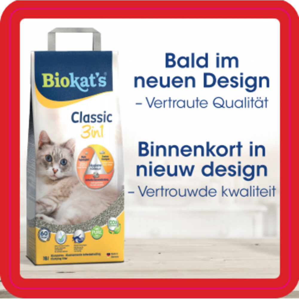 Biokat's Kattenbakvulling Classic18 liter