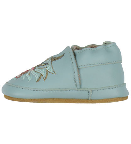 Mikk-Line Leder-Krabbelschuhe - Green Bay