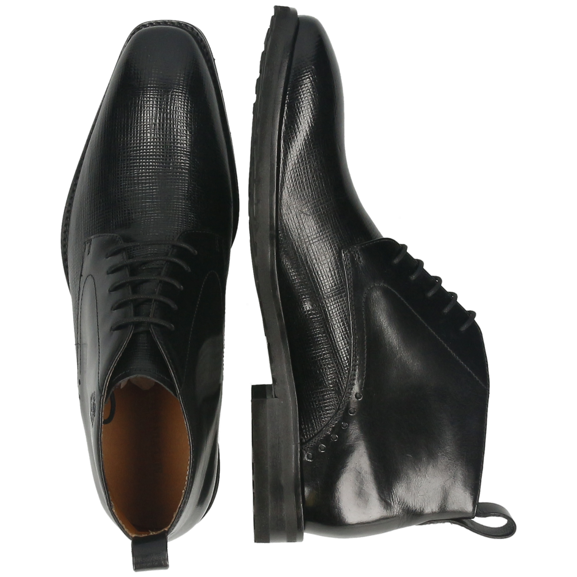 FLYNN 3 - Bottines en cuir | Noir