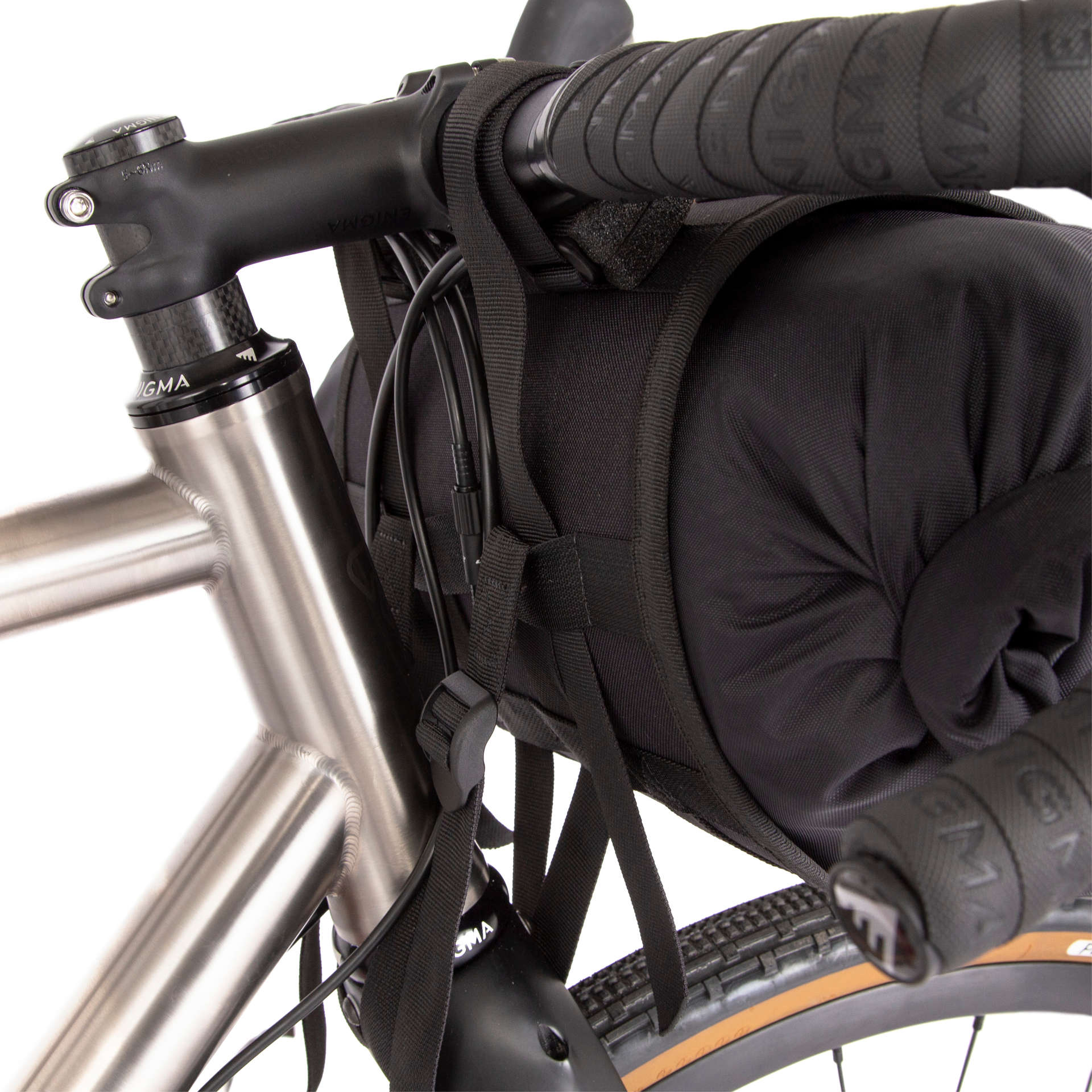 Restrap Bar Stuurtas 17 Liter Zwart/Zwart