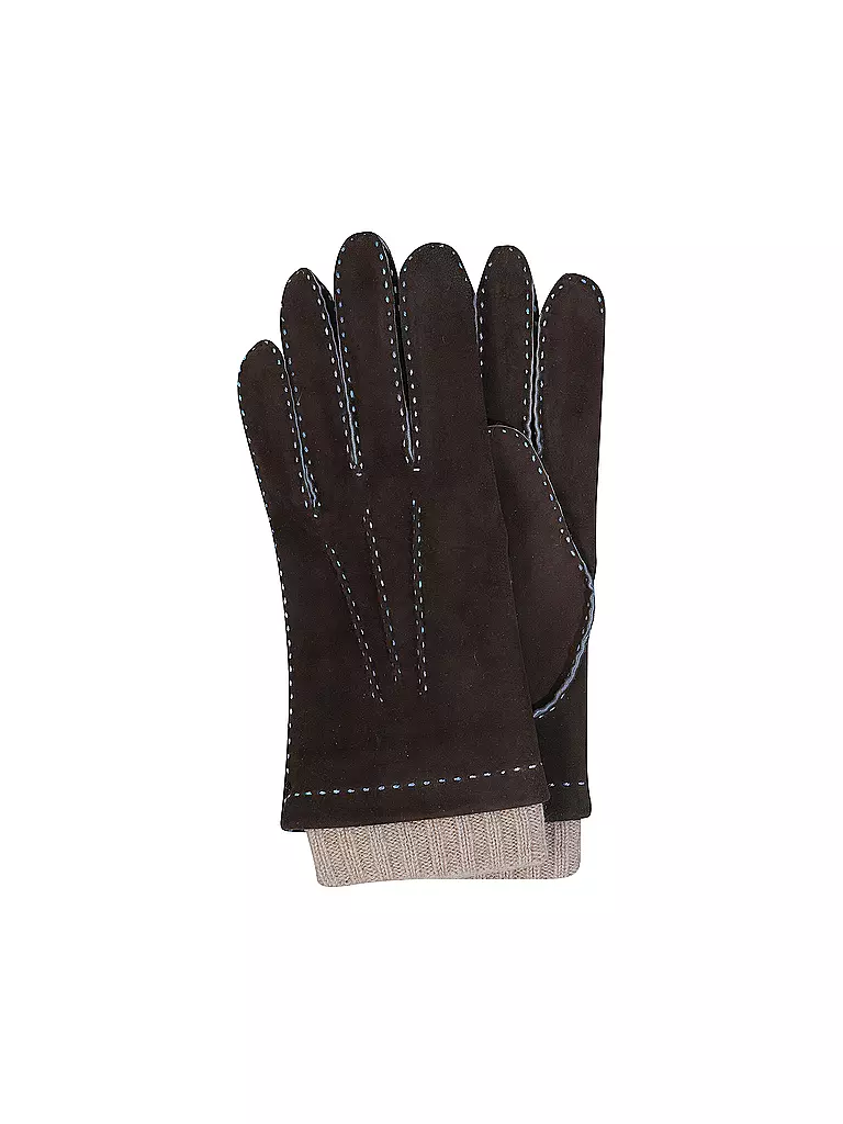 TR-HANDSCHUHE Lederhandschuhe braun