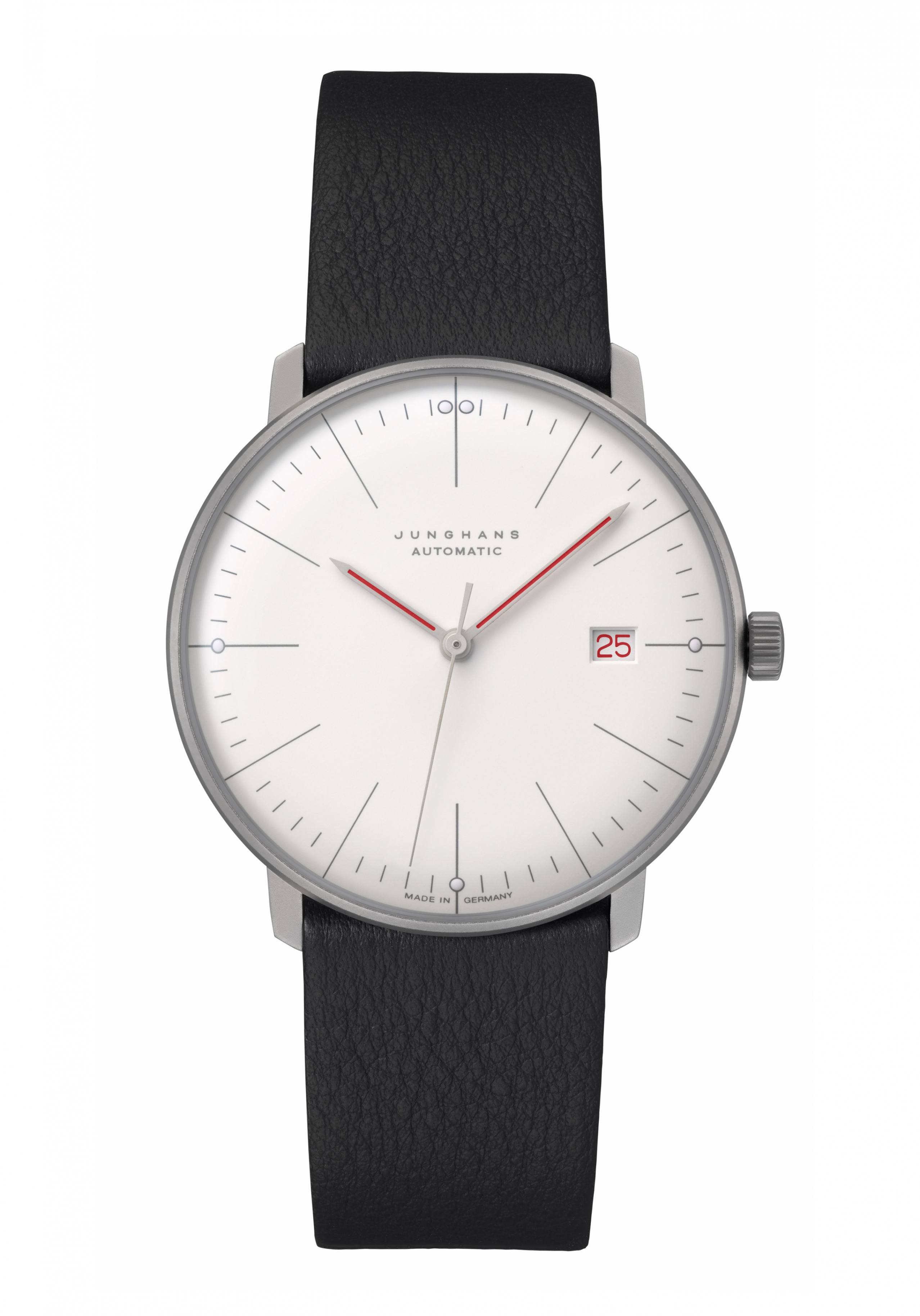 Junghans Max Bill Automatik Bauhaus Weiß 027/4009.02
