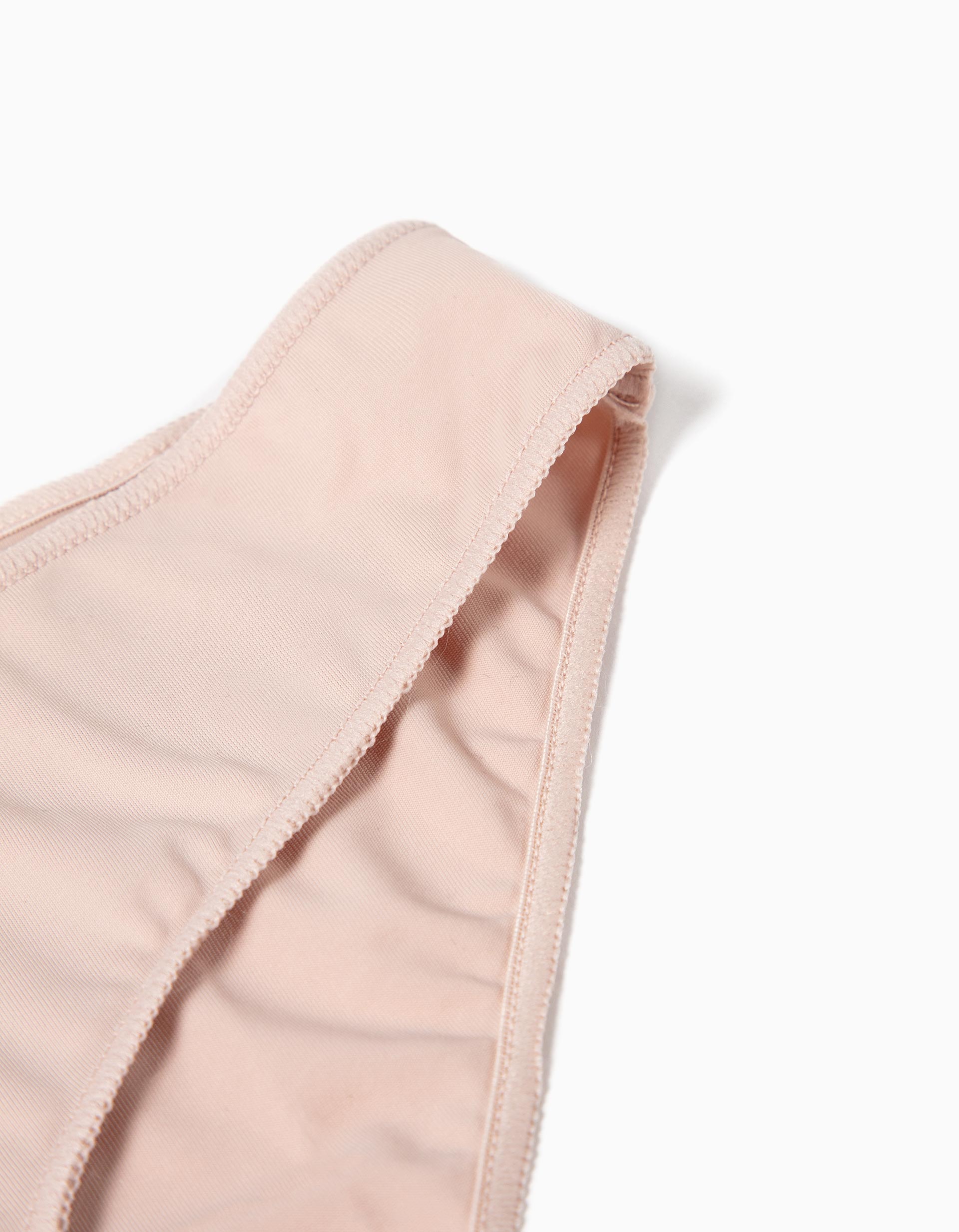 Cuecas Microfibra, Mulher, Bege