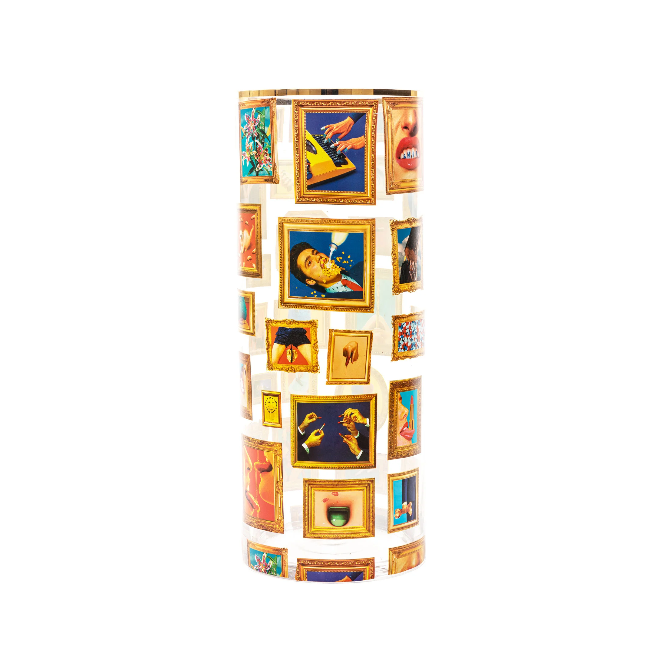 TOILETPAPER - SNAKES - Vase verre | Orange