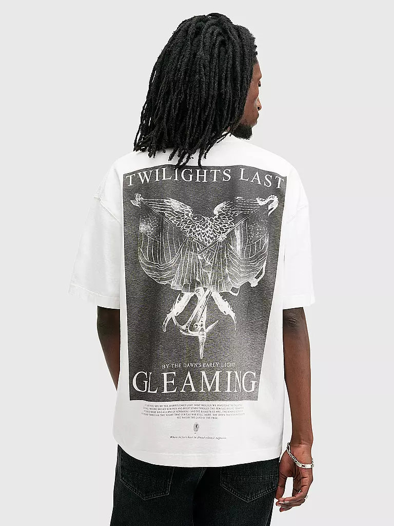 ALLSAINTS T-Shirt GEIST weiss