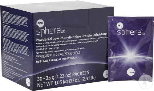 Pku Sphere 20 Vanille 30 35g