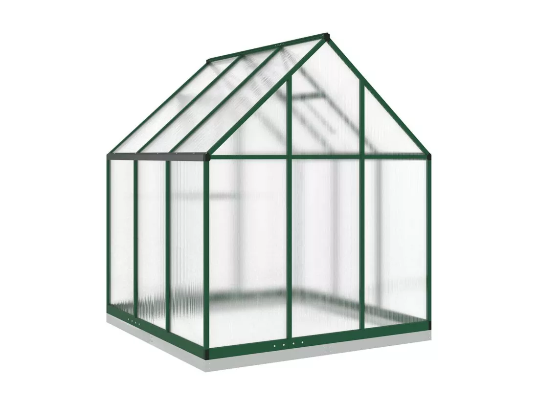 Serre tente abri plante aluminium 169 x 169 x 202 cm 02_0044491