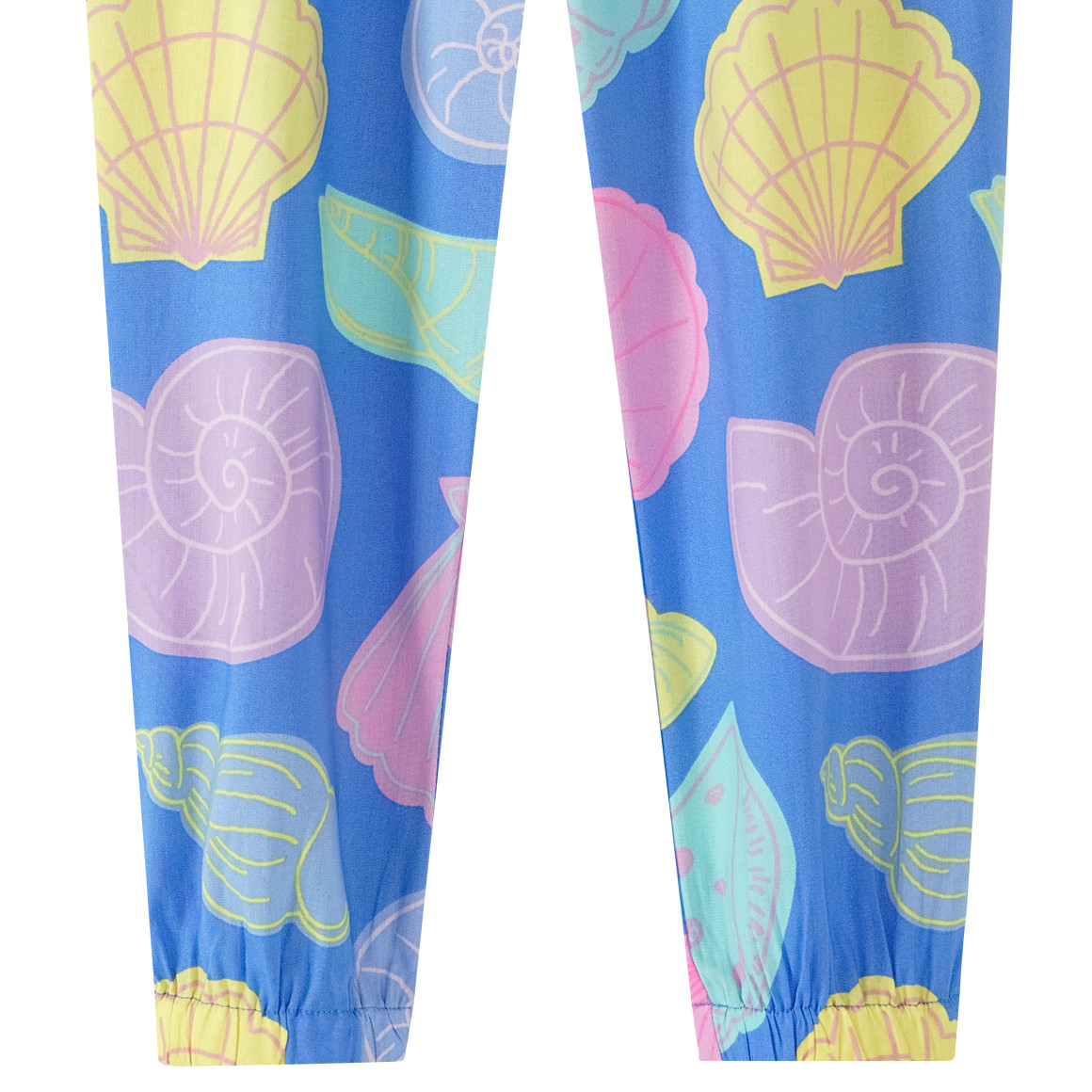 Topolino Mädchen Hose mit bunten Muscheln blau