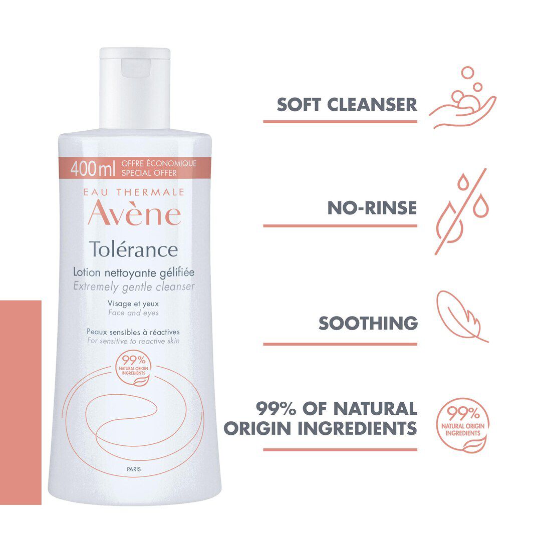 Tolerance Loção Limpeza Gelificada - 400ml