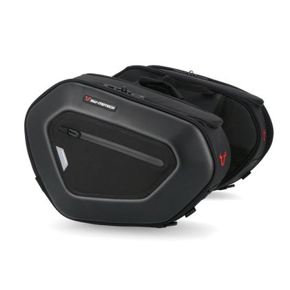 Sacoches cavalières SW-MOTECH PRO BLAZE AVEC SUPPORT (2 x 20 litres) - Noir
