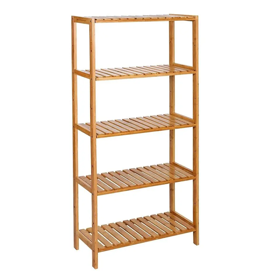 Bobbel Home - Opbergrek- Bamboe - 5 Planken
