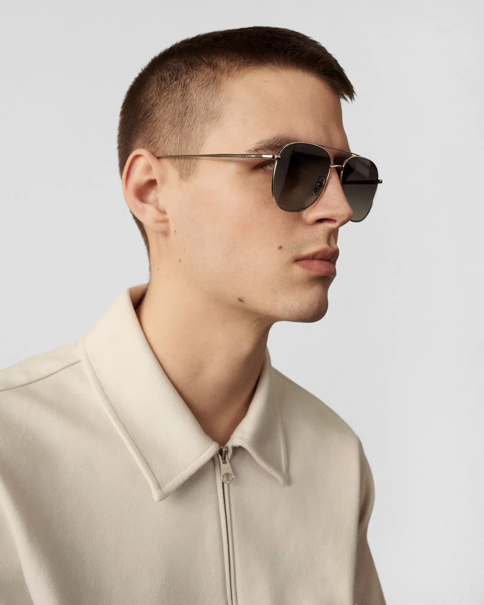 Chimi Eyewear PILOT GREY P SUNGLASSES