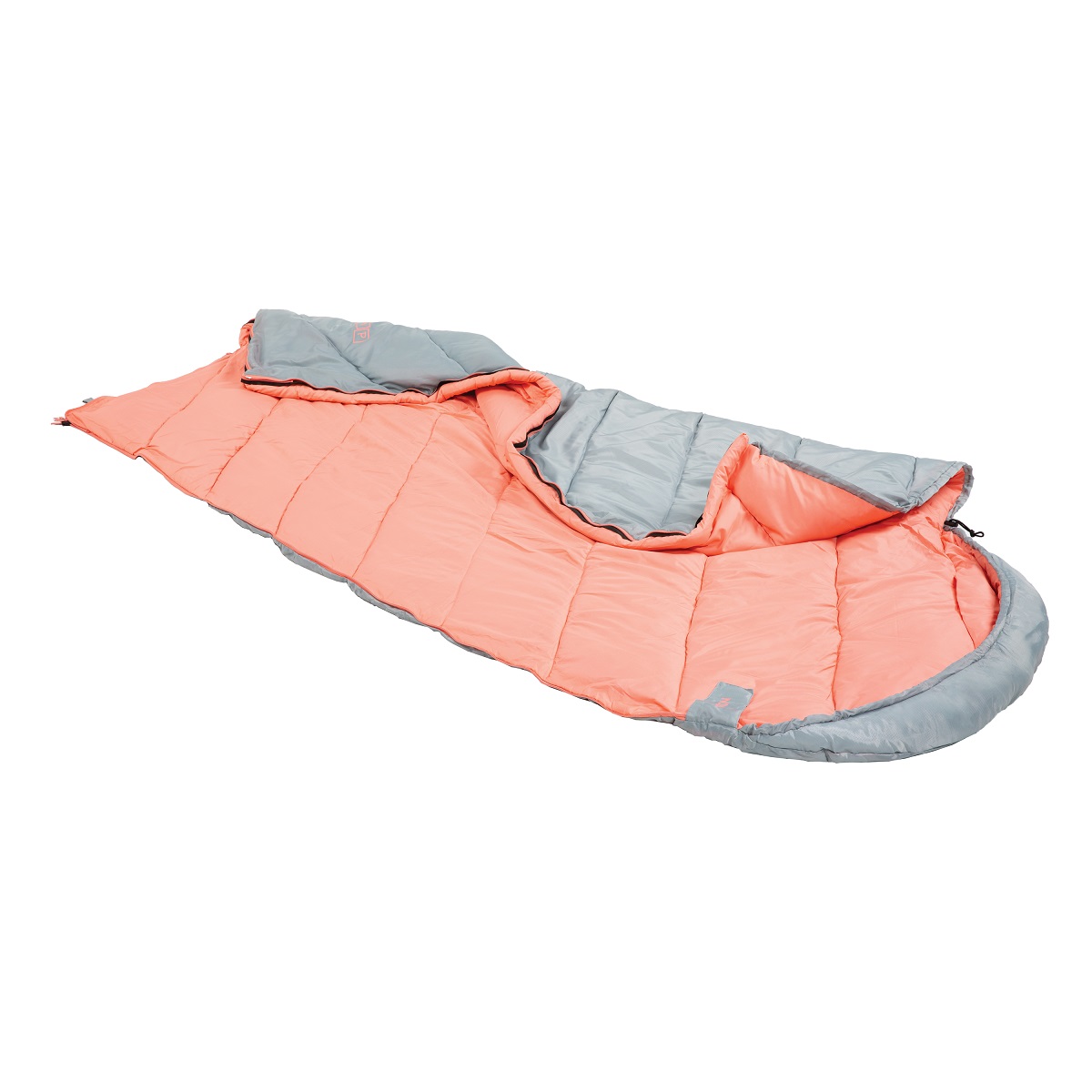 ACAMP Nova 220 x 85 cm mummie slaapzak - Grey