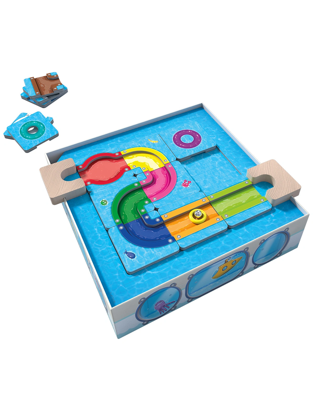 Denkspiel LOGIC! GAMES - MILO`S WASSERPARK in bunt
