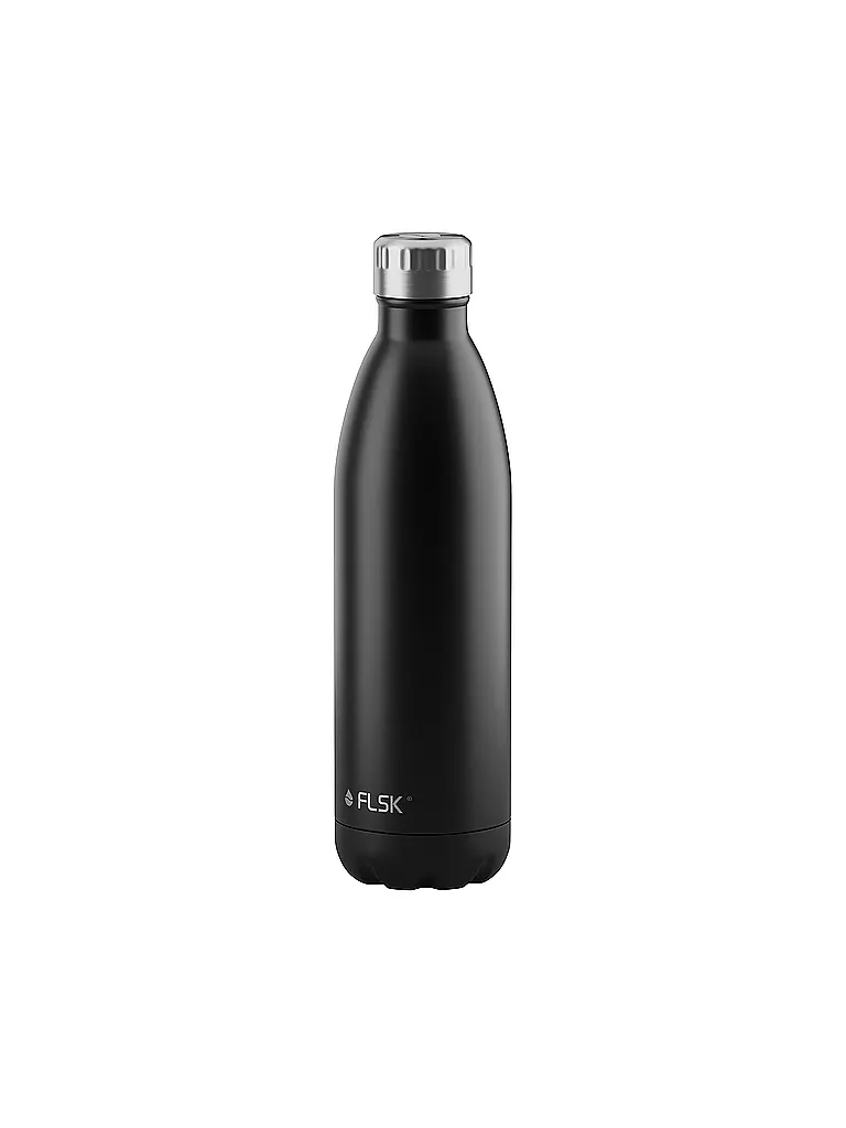 FLSK Isolierflasche - Thermosflasche 0,75l Black schwarz