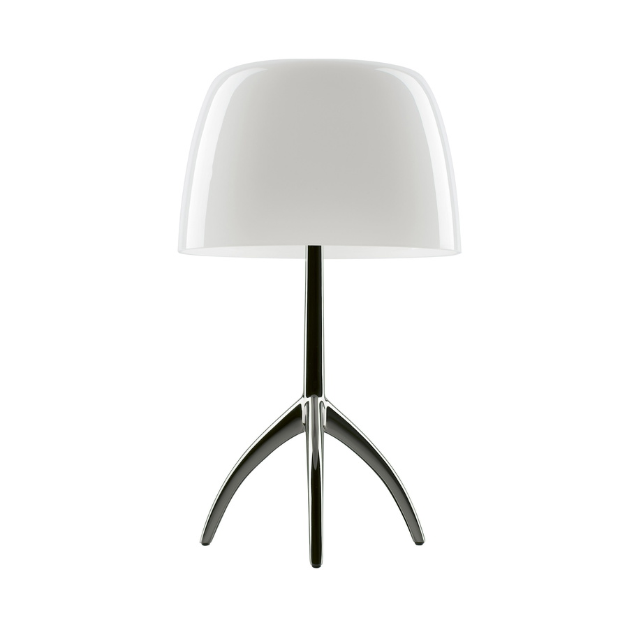 Tafellamp Lumiere Grande wit/aluminium