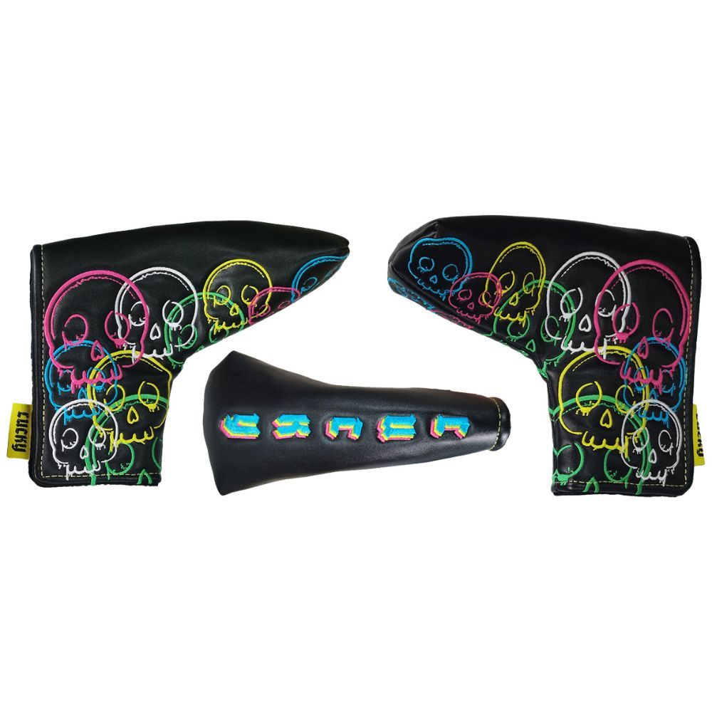 Skull Blade Putter Headcover Svart