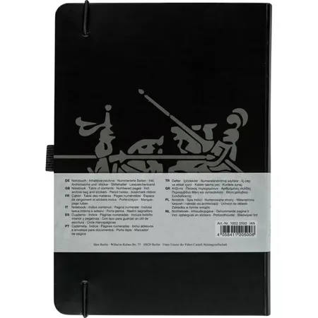 Faber-Castell Notizbuch A5 schwarz