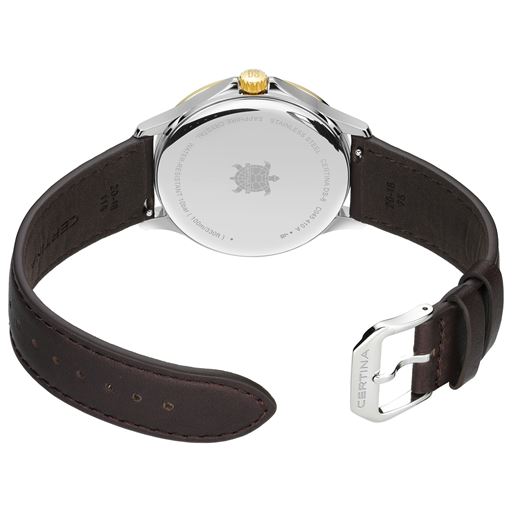 Certina DS-8 Gent C045.410.26.031.00 Herreur, Brown/Gold/White, 40 mm