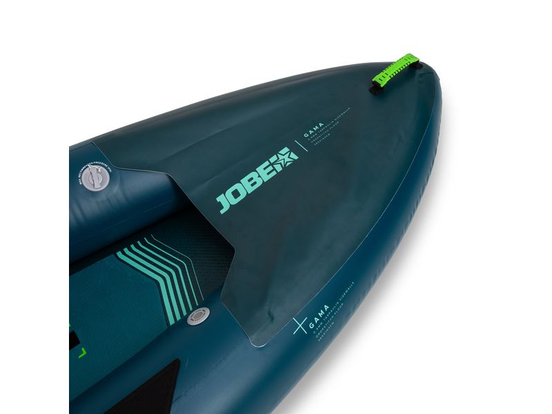 JOBE Gama Inflatable Kayak Package Atlantic Green Vielseitiges aufblasbares Kajak-Set für Abenteuer auf dem Wasser