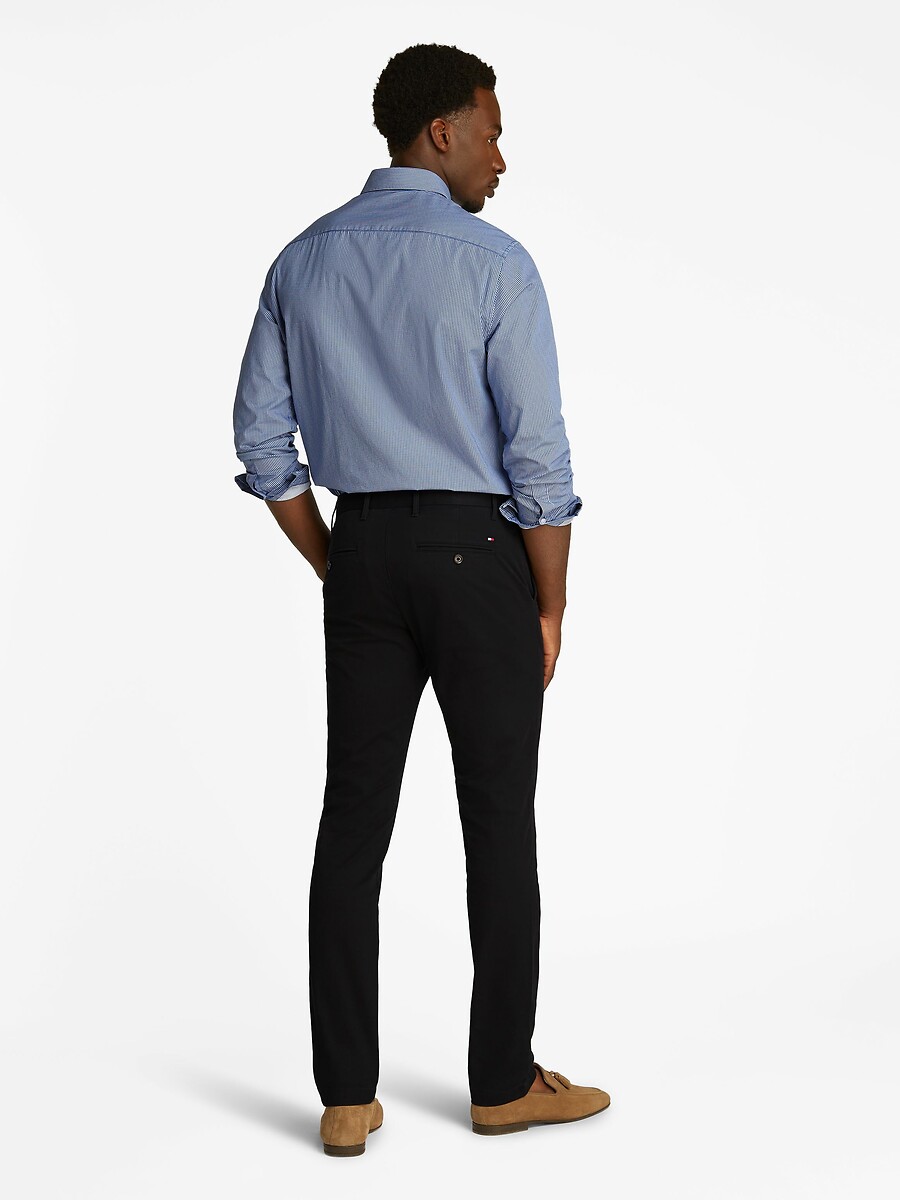 Calça chino TOMMY HILFIGER Bleecker, algodão Pima, 1985