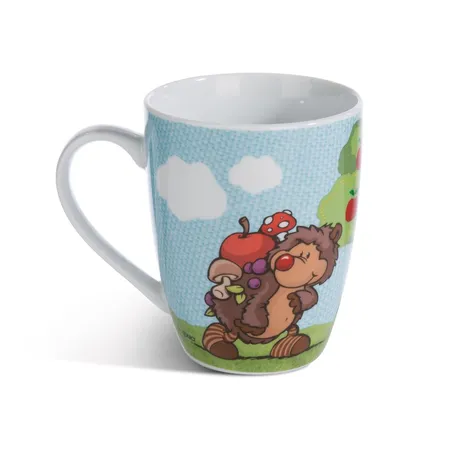 NICI Tasse Igel Hetch Hogan 310 ml, Porzellan
