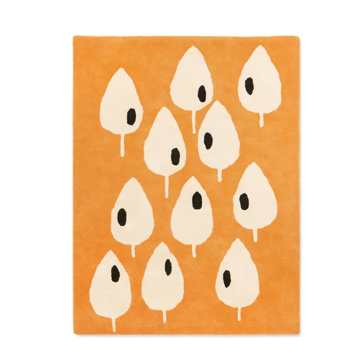 Bleuu-studio Tapis Forêt | Abricot