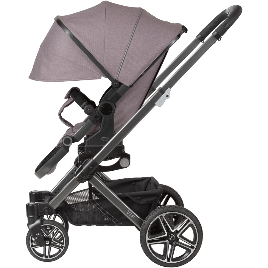 Hartan Kinderwagen Vip GTX Casual Collection lovely teddy (904) Gestellfarbe platin