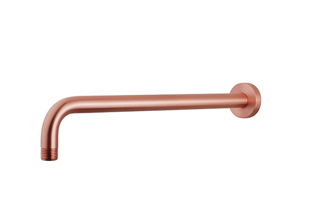 Mueller Cobre douchearm wandbevestiging 45cm geborsteld koper