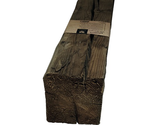 Buildify gerecyclede houten balken, gekapt sparren-/den-/sparrenhout, 100x120mm tot 140x140mm, lengte: 1000mm