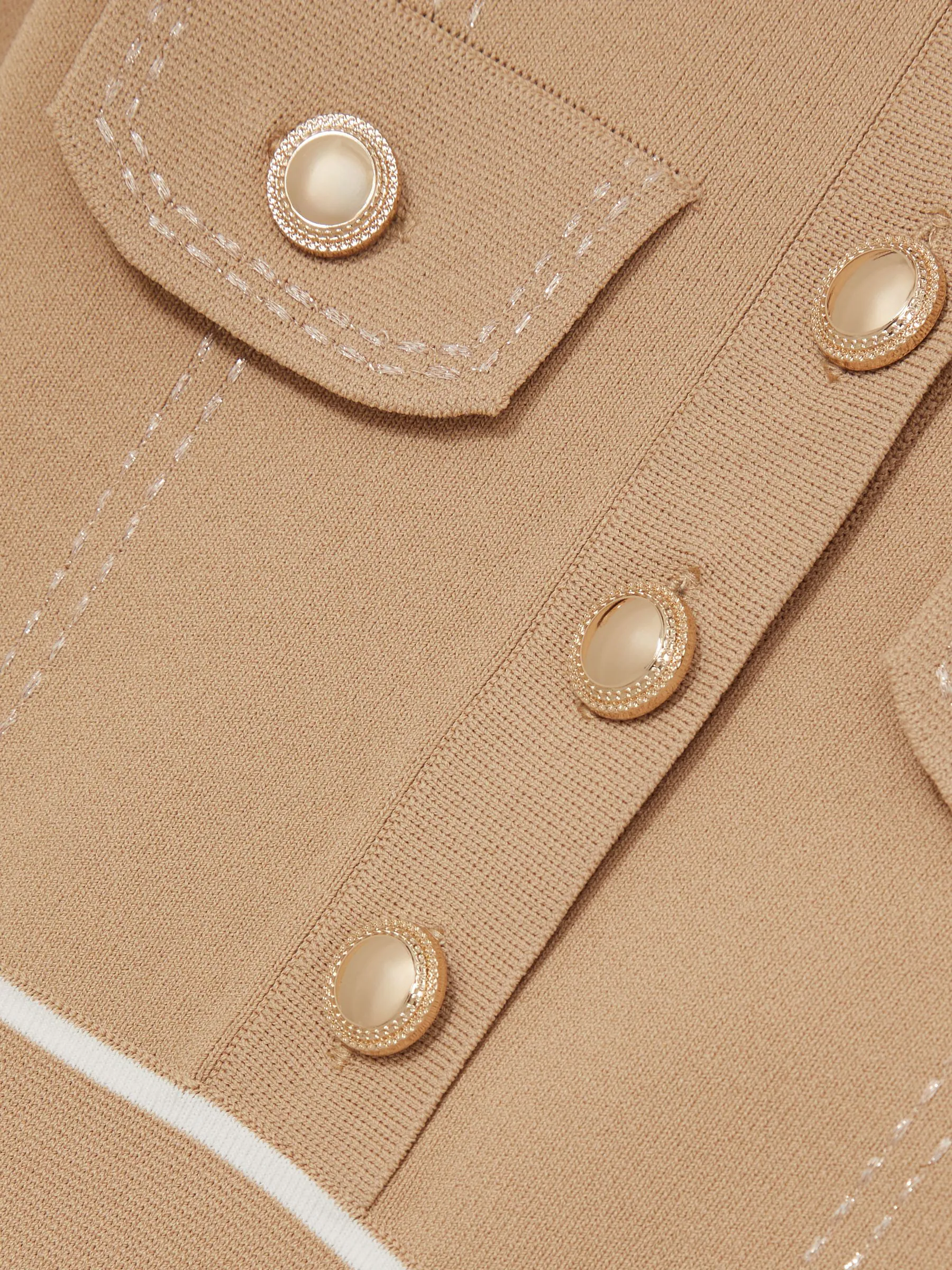 Camel - Reiss Sapna Dress