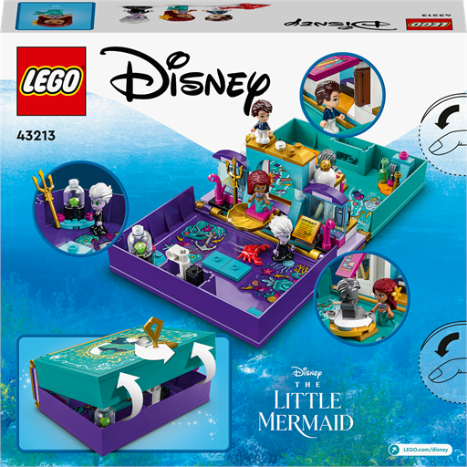 LEGO Disney Den Lille Havfrue-Bog - 43213