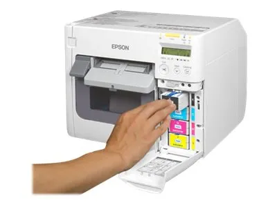 Epson TM C3500 - Etiketprinter - stikledning medfølger ikke fra Epson