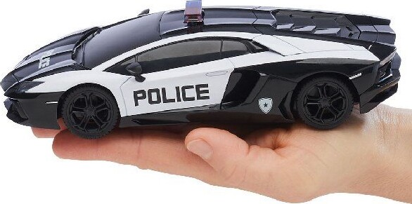 Fjernstyret Politibil - Lamborghini Aventador Coupé - 1:24 - Revell Control
