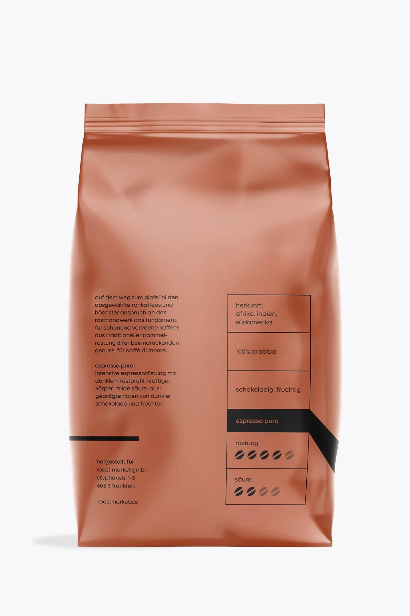 Caffè di Monte Espresso Puro Vorteilspaket 4kg