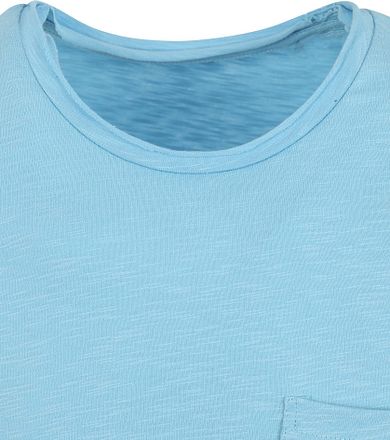 No Excess T-Shirt Slubs Lichtblauw 23340202SN-036 kopen