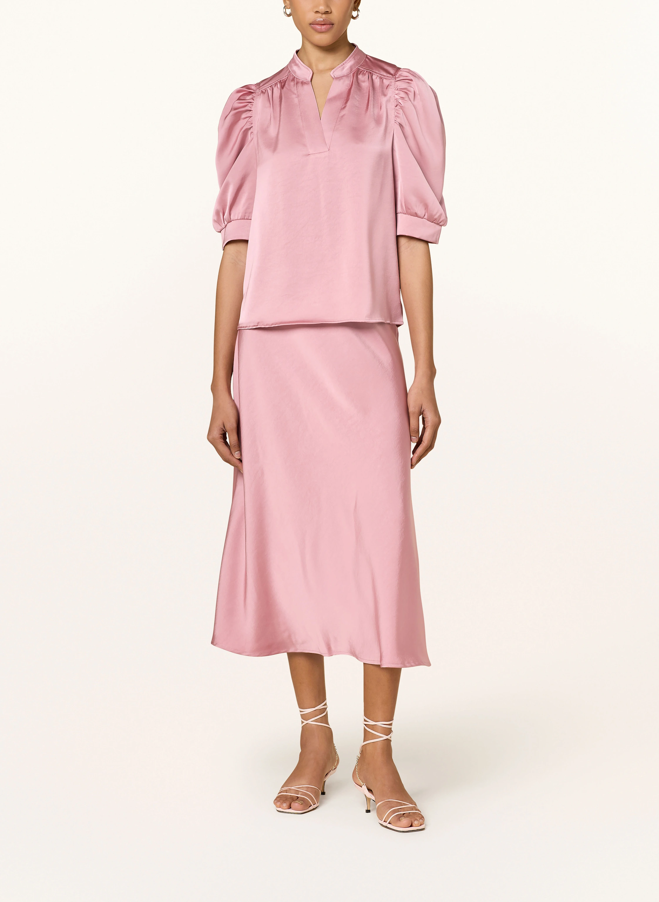 NEO NOIR Blusenshirt ROELLA aus Satin