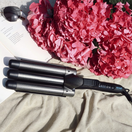 Revamp Progloss Fer à onduler 3 Têtes Beach Waves