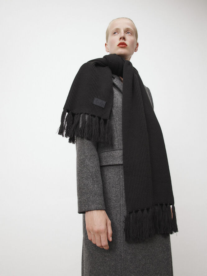 Lala Berlin Coat Cosima Dark grey
